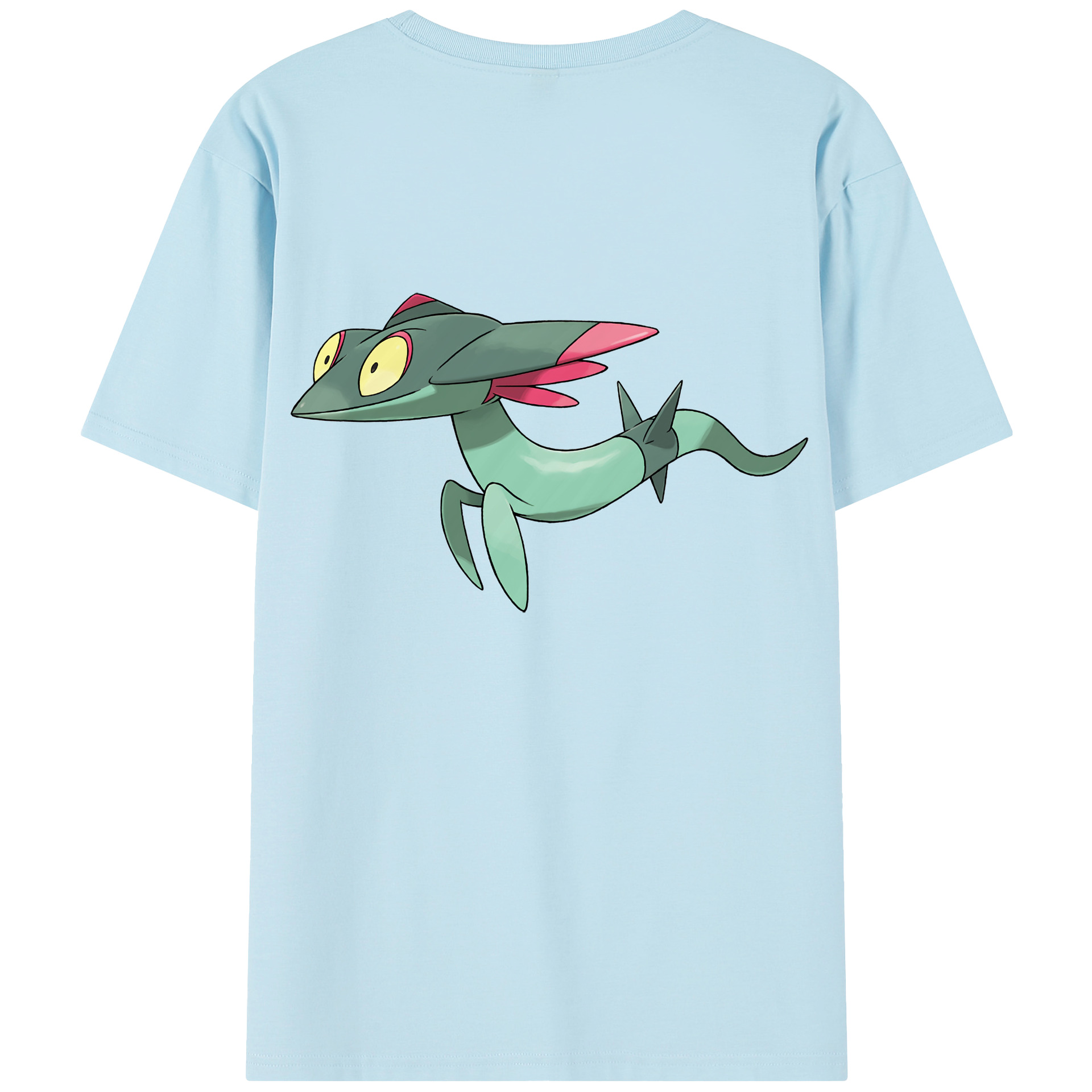 （画像用） ポケットモンスター Pokémon 綿100％半袖Tシャツ（背面プリント）